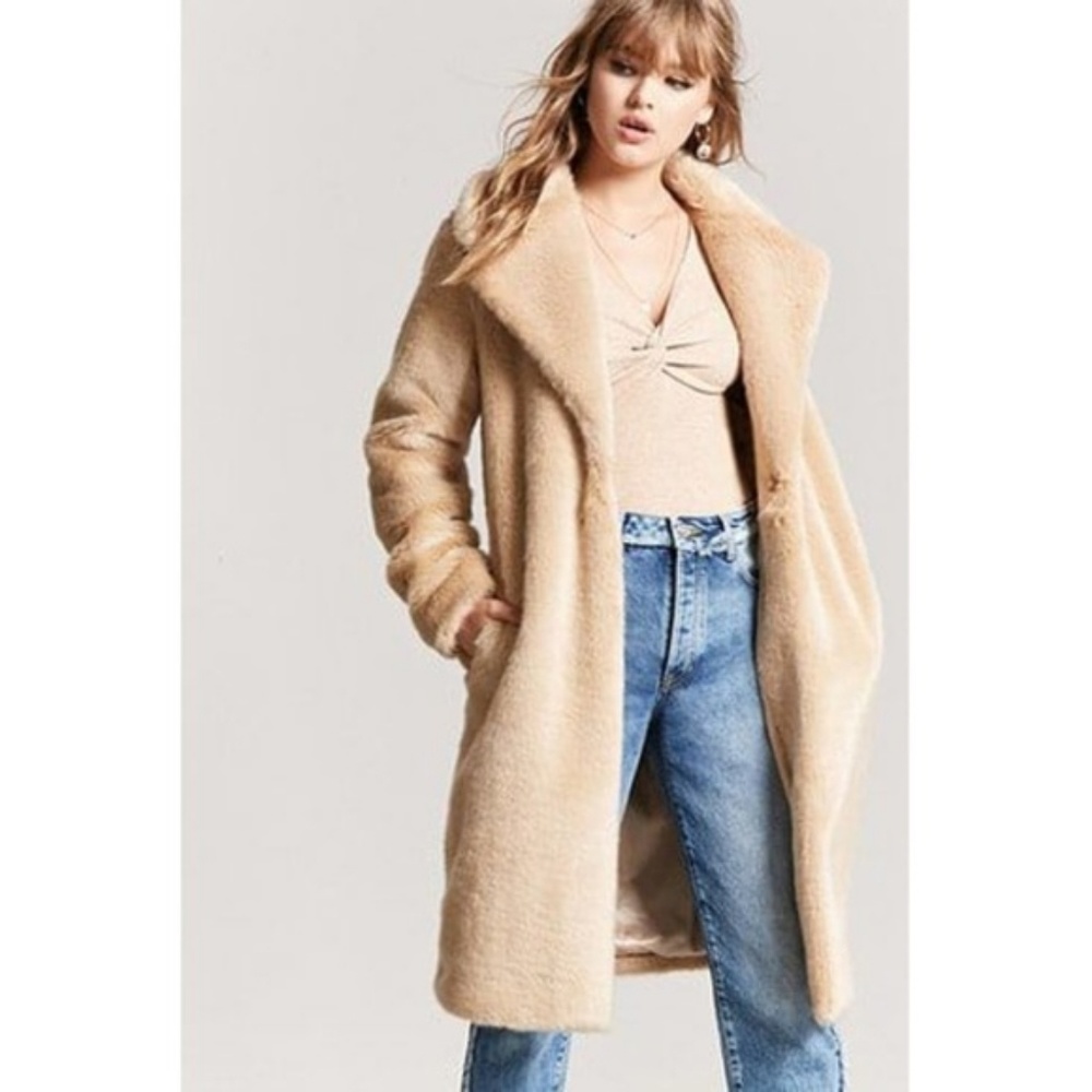 🔥Faux teddy fur coat🔥